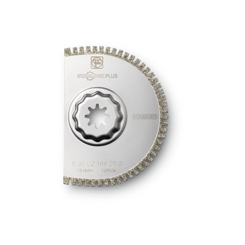 Lame segment à concrétion diamant avec denture ouverte StarlockPlus Ø90x1.2mm Référence 63502188210 Fein Lame segment à concrétion diamant avec denture ouverte StarlockPlus Ø90x1.2mm Référence 63502188210 Fein