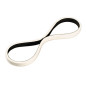 Bande de polissage L533x30mm - Très souple - Pack de 3 Référence 63714144010 Fein