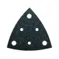 Feuille abrasive triangulaire perforée - Grain 120 - Pack de 5 Référence 63717112045 Fein Feuille abrasive triangulaire perforée - Grain 120 - Pack de 5 Référence 63717112045 Fein