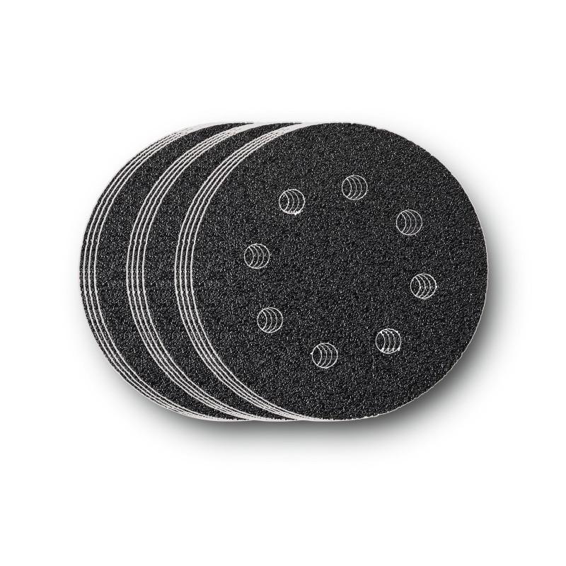 Set de feuilles abrasives zircon Ø115mm - 4x Grain 40, 60, 80 - Pack de 12 Référence 63717233020 Fein Set de feuilles abrasives zircon Ø115mm - 4x Grain 40, 60, 80 - Pack de 12 Référence 63717233020 Fein