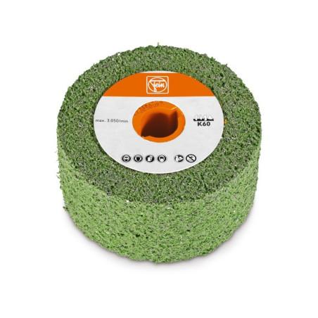 Vente de Roue à poncer élastique alésage 19mm - D100x50mm - Grain 60 Référence 63721054010 Fein Fein, numéro 43515 / fein_637210