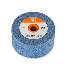 Vente de Roue à poncer élastique alésage 19mm - D100x50mm - Grain 180 Référence 63721055010 Fein Fein, numéro 43517 / fein_63721