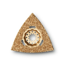 Vente de Râpe à concrétion carbure triangulaire Starlock 80mm Référence 63731001210 Fein Fein, numéro 43592 / fein_63731001210 à