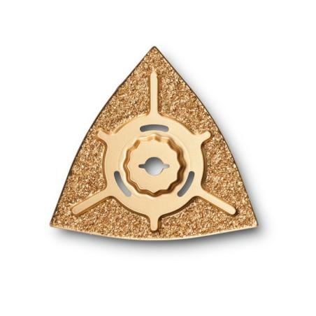 Râpe à concrétion carbure triangulaire StarlockMax 110mm Référence 63731006210 Fein