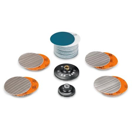 Vente de Set acier inoxydable pour la préparation au polissage de surface / tubes / profilés Référence 63806193040 Fein Fein, nu
