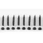 Vis de fixation rapide Ø3.9mm L30mm - Bois/Métal - Pack de 10000 Référence 63901034020 Fein