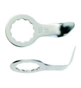 Vente de Couteau incurvé en forme de L 14mm - Pack de 2 Référence 63903120019 Fein Fein, numéro 43790 / fein_63903120019 à 67,22