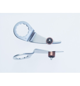 Vente de Couteau incurvé en forme de Z 39mm avec butée fixe - Pack de 2 Référence 63903152018 Fein Fein, numéro 43807 / fein_639