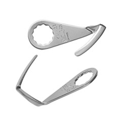 Vente de Couteau incurvé en forme de U 40mm - Pack de 2 Référence 63903156017 Fein Fein, numéro 43811 / fein_63903156017 à 90,42