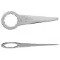 Couteau droit plat 40mm - Pack de 2 Référence 63903176015 Fein