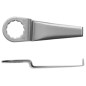 Couteau droit angulaire 65/8mm - Pack de 2 Référence 63903177019 Fein