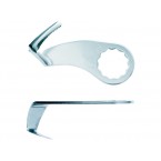 Couteau incurvé renforcé dentelée en forme de U 19mm - Pack de 2 Référence 63903210016 Fein
