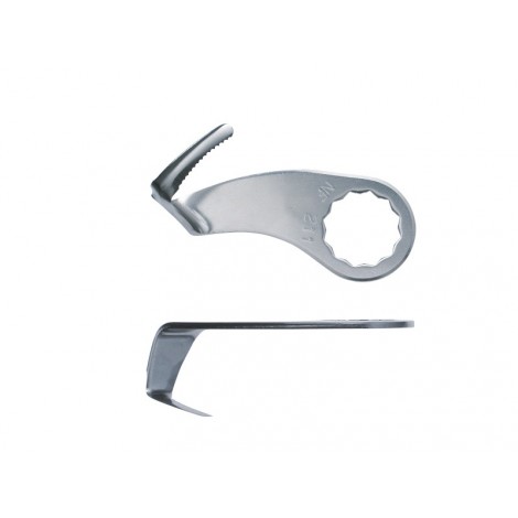 Couteau incurvé renforcé dentelée en forme de U 25.5mm - Pack de 2 Référence 63903211015 Fein