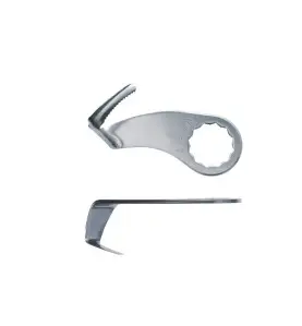 Vente de Couteau incurvé renforcé dentelée en forme de U 25.5mm - Pack de 2 Référence 63903211015 Fein Fein, numéro 43864 / fein