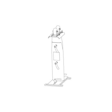 Chandelle guide tubeINF1000mm Ø10-130mm Référence 69902180600 Fein