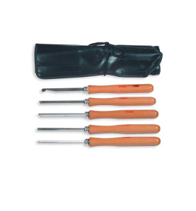 Set outils de tournage - manche hêtre
