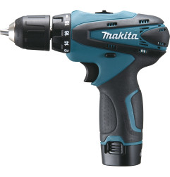 Perceuse visseuse 10,8 V Li-Ion 1,3 Ah Ø 10 mm  MAKITA DF330DWJ