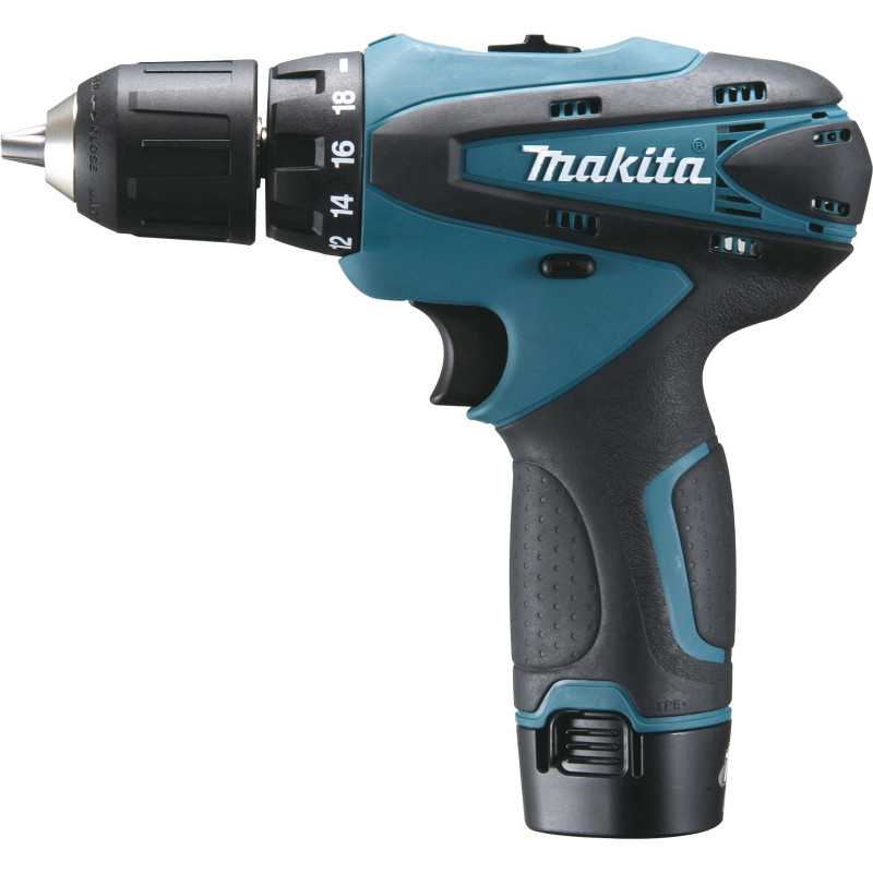 Perceuse visseuse 10,8 V Li-Ion 1,3 Ah Ø 10 mm  MAKITA DF330DWJ