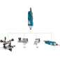 Kit FR356Z : defonceuse affleureuse combi - Virutex Kit FR356Z : defonceuse affleureuse combi - Virutex