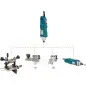 Kit FR356Z : defonceuse affleureuse combi - Virutex Kit FR356Z : defonceuse affleureuse combi - Virutex