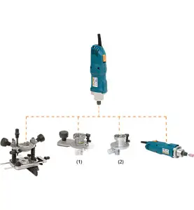 Kit FR356Z : defonceuse_affleureuse combi - Virutex