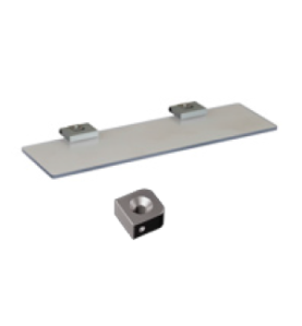 Bouclier de protection horizontal (toutes versions) + Supports charnières (4pc)