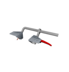 Ensemble de serrage (serre joint et 2 equerres de fixation)