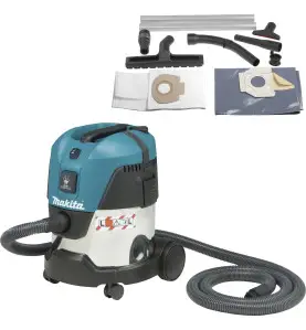 Vente de Aspirateur 15 l 1000 W 210 mbar ( kit d'accessoires) MAKITA VC2012L Makita, numéro 4726 / makita_VC2012L à 259,17 €HT s