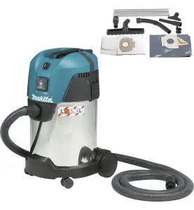 Vente de Aspirateur 26 l 1000 W 210 mbar MAKITA VC3011L Makita, numéro 4727 / makita_VC3011L à 308,33 €HT soit 370,00 €TTC. 
