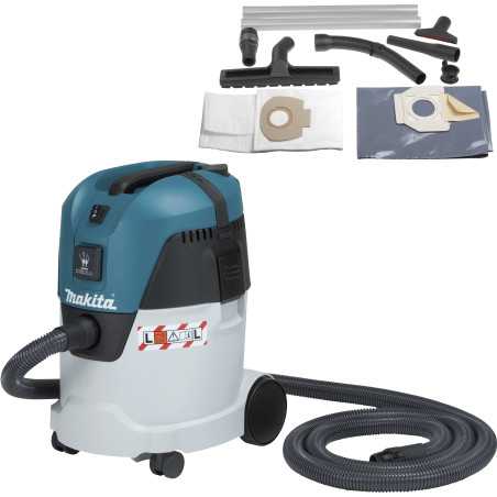 Aspirateur 21 l 1000 W 210 mbar MAKITA VC2512L