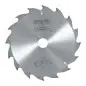 Lame de scie au carbure, 168 x 1,2/1,8 x 20 mm, 16 dents, denture alternée, à usage universel, bois