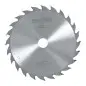 Lame de scie au carbure, 168 x 1,2/1,8 x 20 mm, 24 dents, denture alternée, pour coupes longitudinales, bois