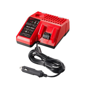 M12-18 AC  - Chargeur Allume cigare 12V-14,4V, 18V, système M12 à M18