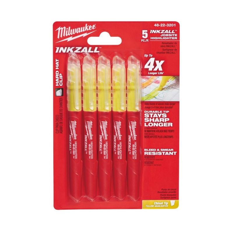 Surligneurs INKZALL Multi couleurs (X5)