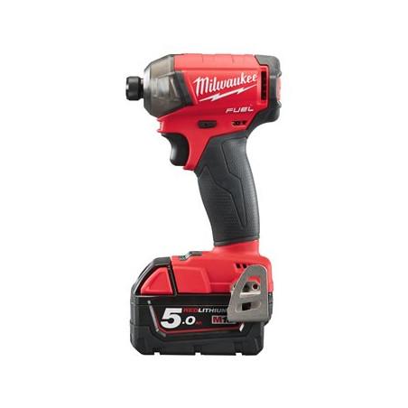 M18 FQID-502X - Visseuse à Chocs SILENCIEUSE FUEL compacte Hex 1/4 FUEL, 18V, 5,0Ah, 4 Modes