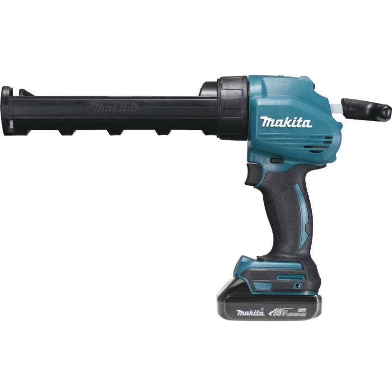 Pistolet à mastic 18 V Li-Ion 1,5 Ah 5000 N (1 batterie) Makita ref DCG180RY