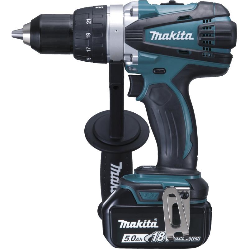 Perceuse visseuse 18 V Li-Ion 5 Ah Ø 13 mm MAKITA DDF458RTJ