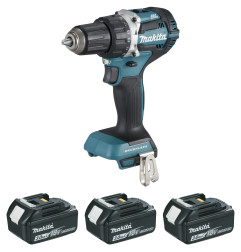 Perceuse visseuse 18 V Li-Ion 3 Ah Ø 13 mm (3 batteries) Makita ref DDF484RF3J