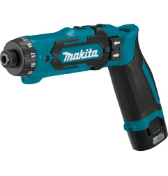 Tournevis 7,2 V Li-Ion 1,5 Ah 5,6 Nm Makita ref DF012DSE