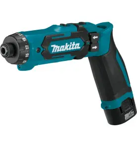 Tournevis 7,2 V Li-Ion 1,5 Ah 5,6 Nm Makita ref DF012DSE