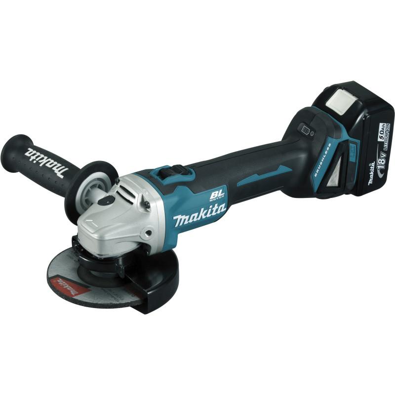 Meuleuse Ø 125 mm 18 V Li-Ion 5 Ah MAKITA DGA506RTJ