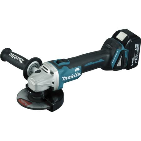 Meuleuse Ø 125 mm 18 V Li-Ion 5 Ah  Makita ref DGA506RTJ