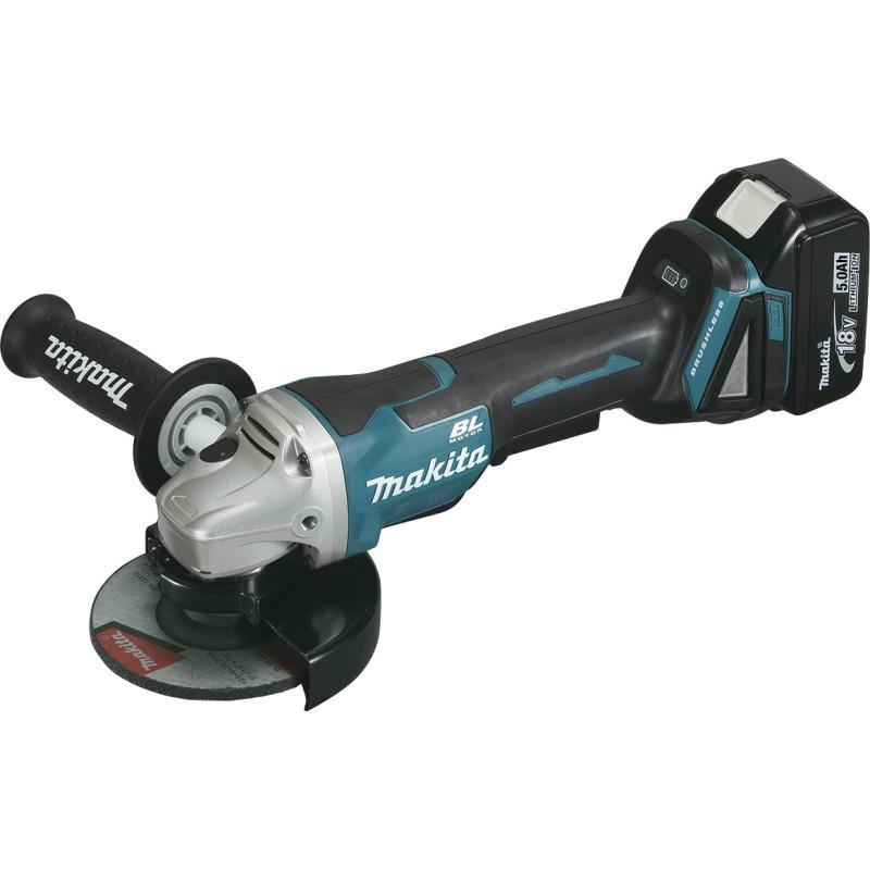 Meuleuse Ø 125 mm 18 V Li-Ion 5 Ah  Makita ref DGA508RTJ