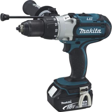 Perceuse visseuse à percussion 18 V Li-Ion 4 Ah Ø 13 mm Makita ref DHP451RMJ
