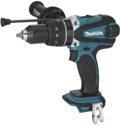 Perceuse visseuse à percussion 18 V Li-Ion Ø 13 mm (Produit seul) Makita ref DHP458Z