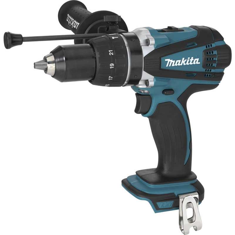 Perceuse visseuse à percussion 18 V Li-Ion  Ø 13 mm (Produit seul) Makita ref DHP458Z