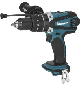 Perceuse visseuse à percussion 18 V Li-Ion Ø 13 mm (Produit seul) Makita ref DHP458Z