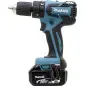 Perceuse visseuse à percussion 18 V Li-Ion 4 Ah Ø 13 mm MAKITA DHP459RMJ