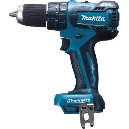 Perceuse visseuse à percussion 18 V Li-Ion  Ø 13 mm (Produit seul) Makita ref DHP459Z