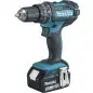 Perceuse visseuse à percussion 18 V Li-Ion 4 Ah Ø 13 mm MAKITA DHP482RMJ